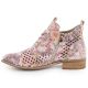 4. Women's ankle boots with openwork flowers, multicolor Potocki SZ12091
