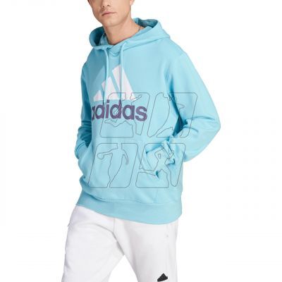 5. Adidas Essentials French Terry Big Logo Hoodie M IJ8588