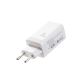 2. Joyroom JR-TG10 65W GaN 2x USB-C + USB-A wall charger with 100W USB-C - USB-C 1.2m cable - white