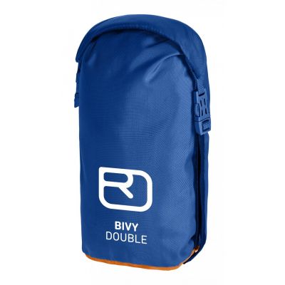 2. ORTOVOX Bivy Double Adult Rectangular Polyurethane Sleeping Bag Blue, Orange