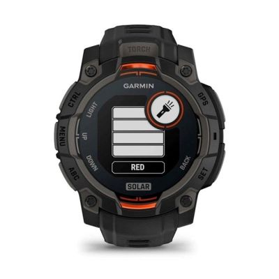 3. GARMIN Instinct 3 45mm SOLAR Black smartwatch