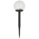 37. DECORATIVE SOLAR BALL LAMP 10X34.5CM