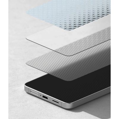 3. Ringke Easy Slide 2-Pack Tempered Glass for Samsung Galaxy S26