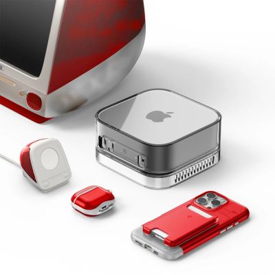12. Spigen Spigen Classic C1 Stand for Apple Watch - Red