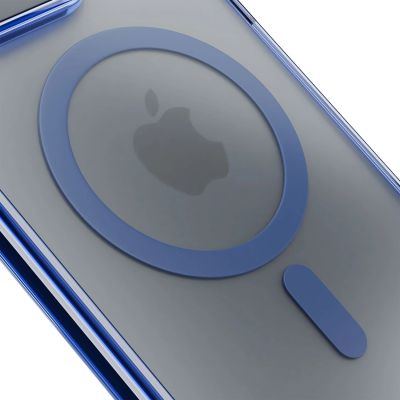 26. 3mk Frosty MagCase Blue Case for Apple iPhone 14 Pro Max - Blue