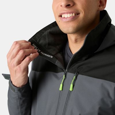 7. Helly Hansen Men's Crew Hooded Midlayer Jacket 2.0 34442 831