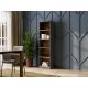 3. R50 bookcase 50x30xH181 anthracite/artisan