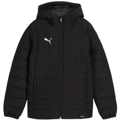 8. Puma Team Additions Padded Hooded Kids Jacket Black 659738 03