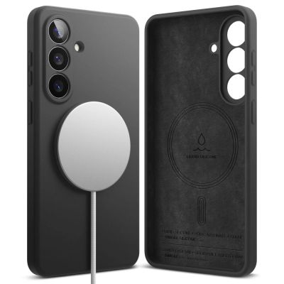 2. Ringke Silicone MagSafe Case for Samsung Galaxy S26+ - Black