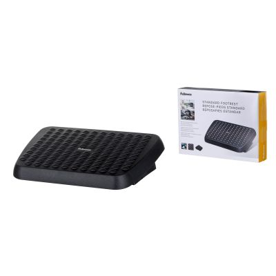 2. Fellowes Ergonomics ergonomic office footrest, black