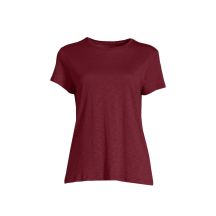 CASALL Soft Texture Tee evening red