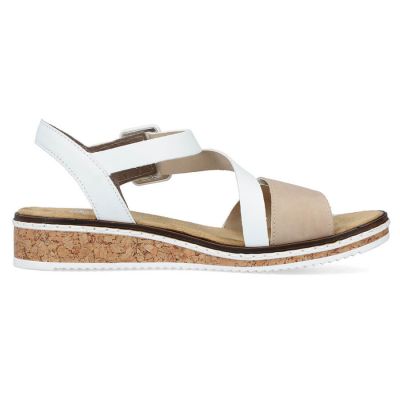 23. Comfortable Rieker W RKR678 combo sandals
