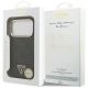 8. Guess 4G Triangle Logo MagSafe Case for iPhone 17 Pro / 18 Pro - Black and Gold