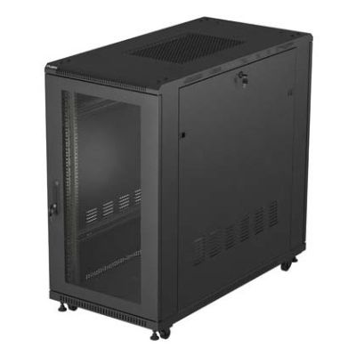 7. Lanberg FF01-6222-23B 22U Rack Freestanding Rack Black
