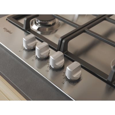 10. Gas hob WHIRLPOOL TGML 661 IX R