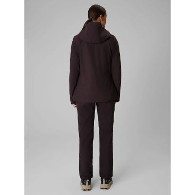 2. Women's trekking trousers softshell windproof membrane 10000 4F 4FRAW26TFTRF1608-80S