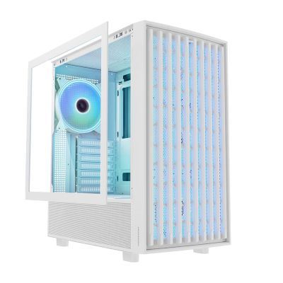 2. MODECOM BREEZE ARGB FLOW MIDI USB TYPE-C CASE WHITE