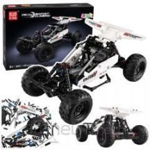 RC 4x4 Off-Road Remote-Controlled Construction Vehicle Building Set, 409 Pieces