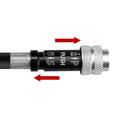 4. Rockbros SMART-B 150 PSI Mini Bicycle Pump for Presta and Schrader Valves - Black