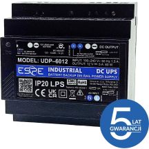 ESPE UDP-6012 12 V 60 W 5 A DIN RAIL SWITCHING BUFFERED POWER SUPPLY