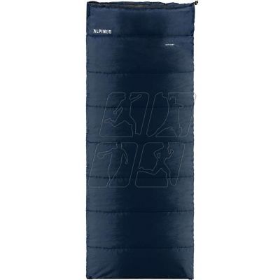 2. Sleeping bag Alpinus Warm 1000 180x75cm DN18046 Left