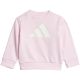 2. Adidas Essentials Pink Tracksuit for Kids JC9645