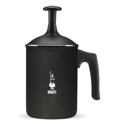 2. Bialetti 00AGR394 Milk Frother Manual Milk Frother Black