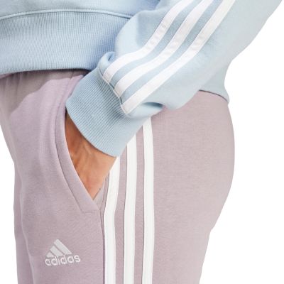 9. adidas Essentials 3-Stripes Fleece W Pants IR5403