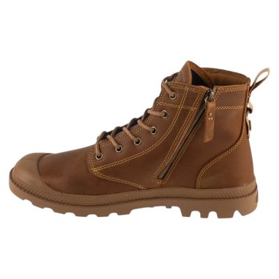 2. Palladium Pampa Zip Lth Legacy 79502-257-M Brown 41