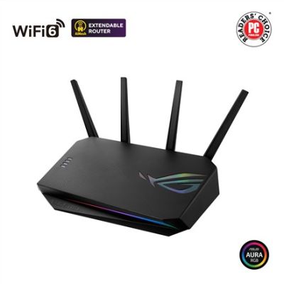 10. ASUS ROG STRIX GS-AX5400 Wireless Router Gigabit Ethernet Dual-band (2.4 GHz/5 GHz) Black
