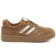 2. Women's leather sneakers on a camel platform S.Barski LR62-7107