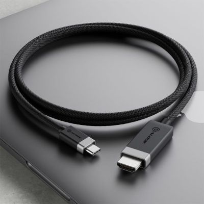 3. ALOGIC FUCHD1-SGR 1m HDMI Type-A (Standard) USB Type-C Cable Adapter Gray