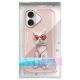 11. Nimmy Glasses Cool Cat iPhone 16 Case - Pink