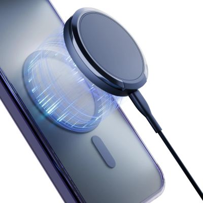 7. 3mk Frosty MagCase for iPhone 17 - purple