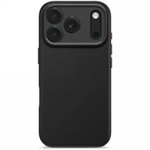 Decoded AntiMicrobial Silicone Backcover MagSafe case for iPhone 17 Pro - black