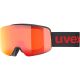 2. Uvex pwdr FM Ski Goggles for Kids – black/red/orange/clear