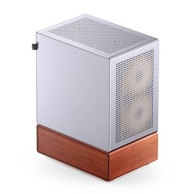 15. Jonsbo T7 PC Case, Midi-Tower, mATX, Tempered Glass - Silver