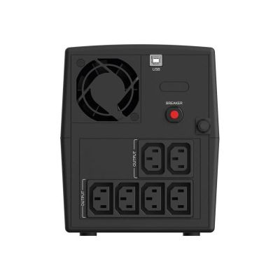 3. INFOSEC UPS X1+ 1300 IEC, 1300VA, 720W, 6X C13