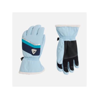 ROSSIGNOL W New Piste G women's ski gloves blue