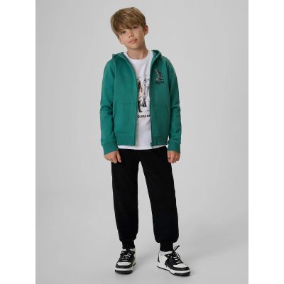 5. Boy's regular hooded sweatshirt 4F 4FJKAW26TSWSM3153-46S
