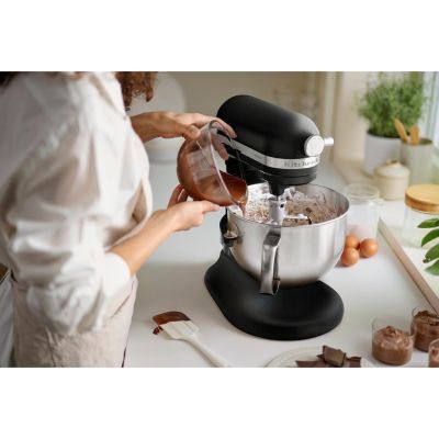 12. KitchenAid 5KSM60SPXEBM Stand Mixer 375W Black