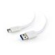 3. GEMBIRD CCP-USB3-AMCM-1M-W cable (USB type CM - USB 3.0 M; 1m; white)