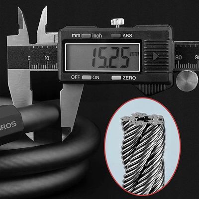 4. Rockbros RKS507-1BK bicycle lock with combination 1.8 m - black