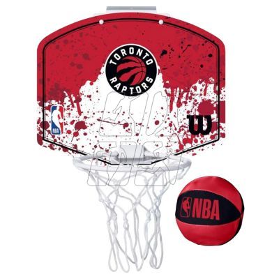 Wilson NBA Team Toronto Raptors Mini Hoop WTBA1302TOR basketball backboard