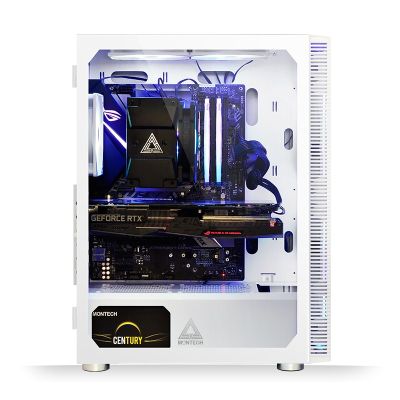 5. Montech X3 TG RGB white computer case
