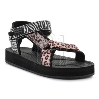 D.Franklin Forest High Strips Animal Print W Sandals DFSH404002-ABLA