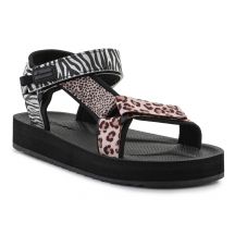 D.Franklin Forest High Strips Animal Print W Sandals DFSH404002-ABLA