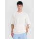 Men's short-sleeved sweatshirt without hood 4F 4FRSS25TSWSM2114-11S