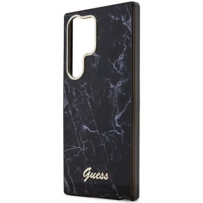 13. Guess GUHCS23LPCUMAK S23 Ultra S918 black/black hardcase Marble