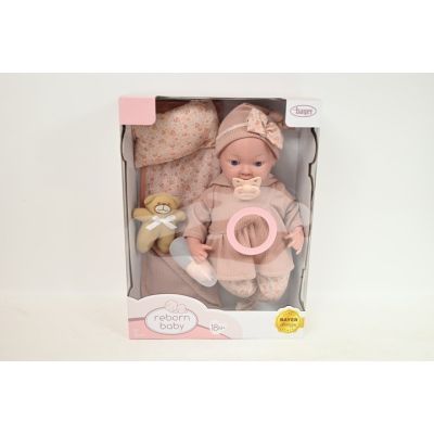 BAYER Reborn Doll 38cm + accessories 93827AO 21194